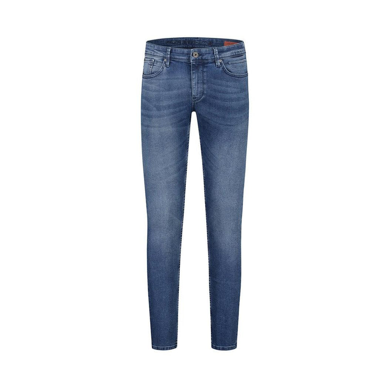 The Jone W0820 - 000084 - Denim Dark Blue-Purewhite-Mansion Clothing