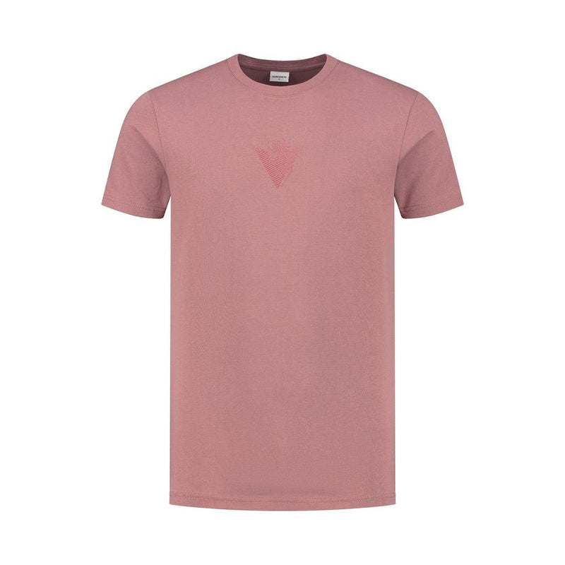 Triangle Front Print T-shirt